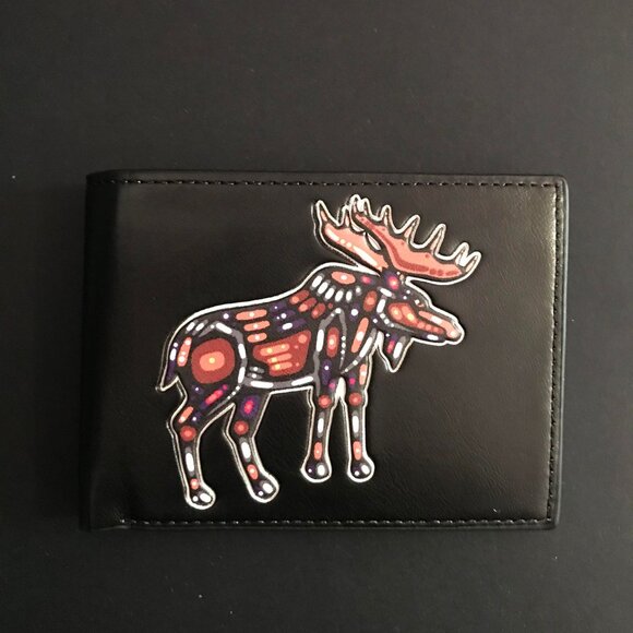 Native Style Rombough Moose Mens Wallet BRAND NEW - Picture 2 of 13